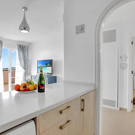 Atico De Lujo Con Gran Terraza, Piscina Climatizada Y Parking En Cristianos - Es-347-4