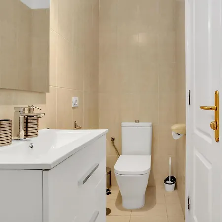 Atico De Lujo Con Gran Terraza, Piscina Climatizada Y Parking En Cristianos - Es-347-4 아파트